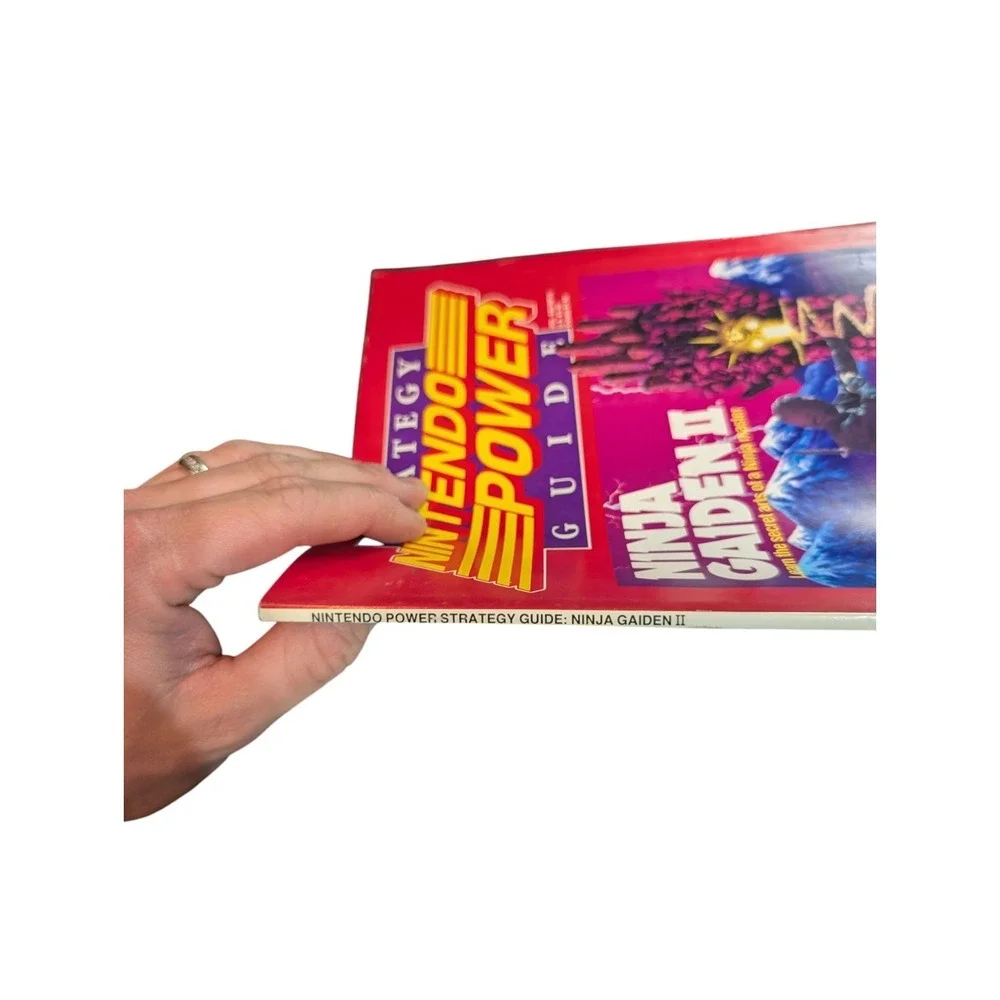 Nintendo Power Strategy Guide #SG2/N15, 1990, Ninja Gaiden II, w/Poster
